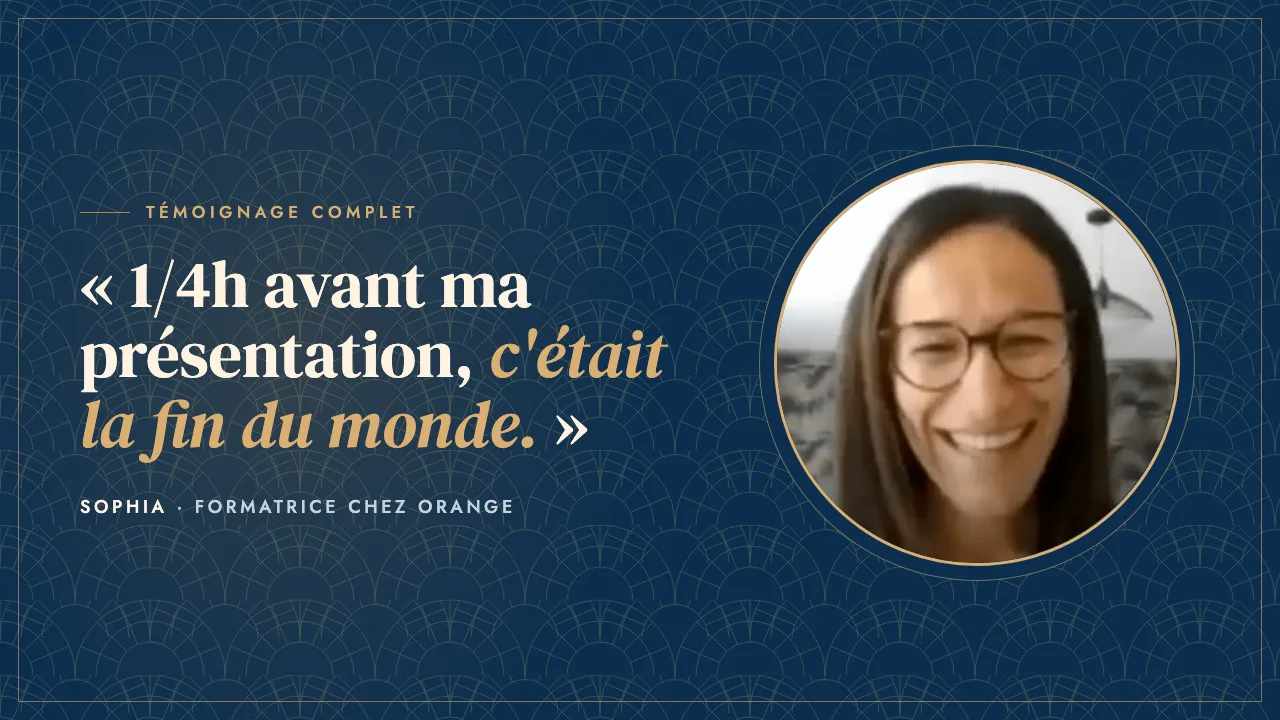 Sophia, témoignage